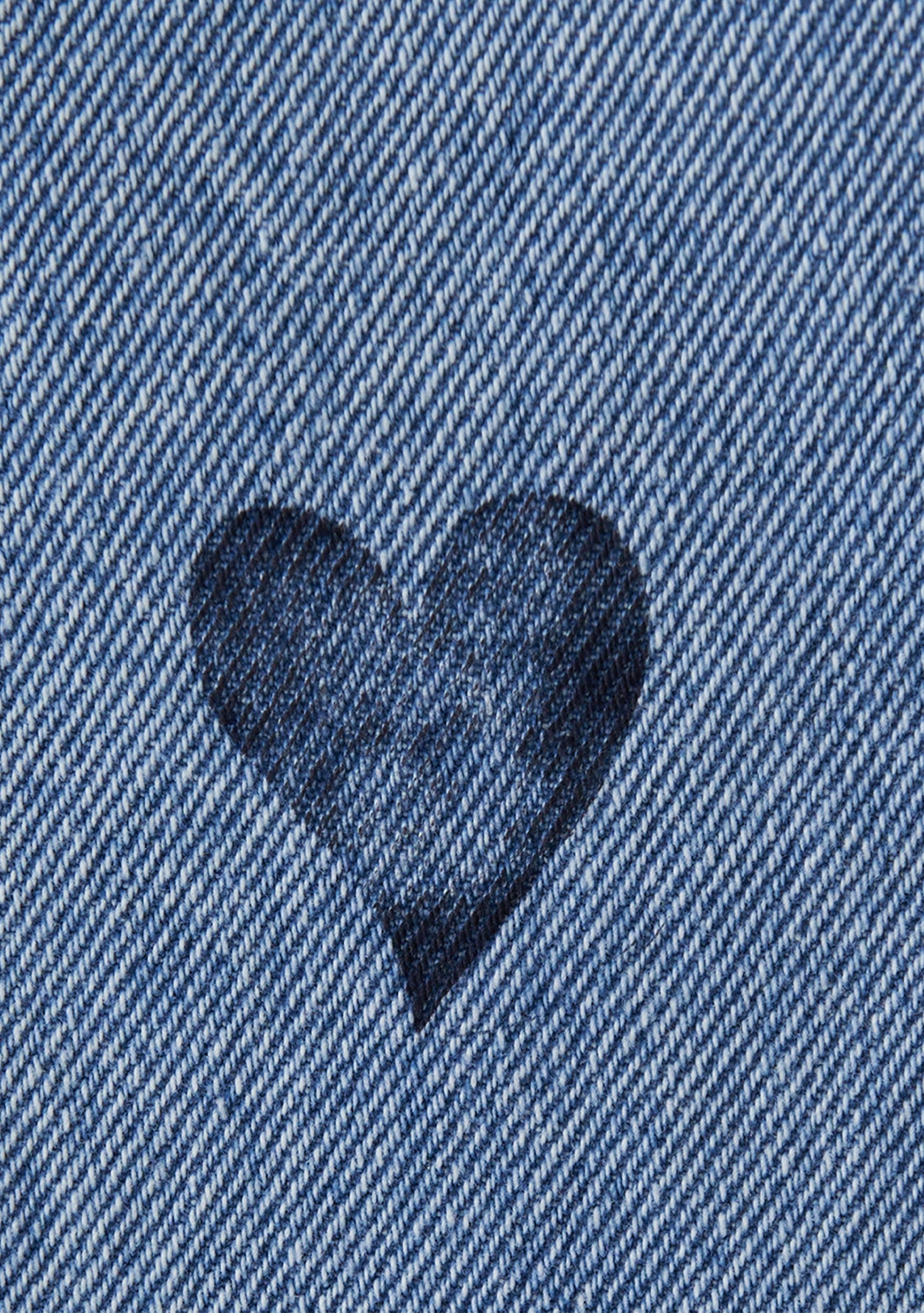 KIMHEKIM HEART STAMPED JEANS – UNO SHOWROOM