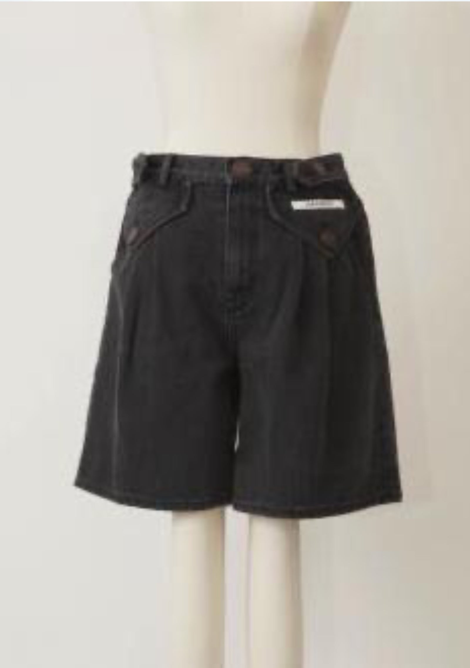 ☆ TWO POCKET SHORTS ツーポケットショーツ /KIMHEKIM☆ KIMHEKIM TWO POCKET SHORTS BLACK – UNO SHOWROOM