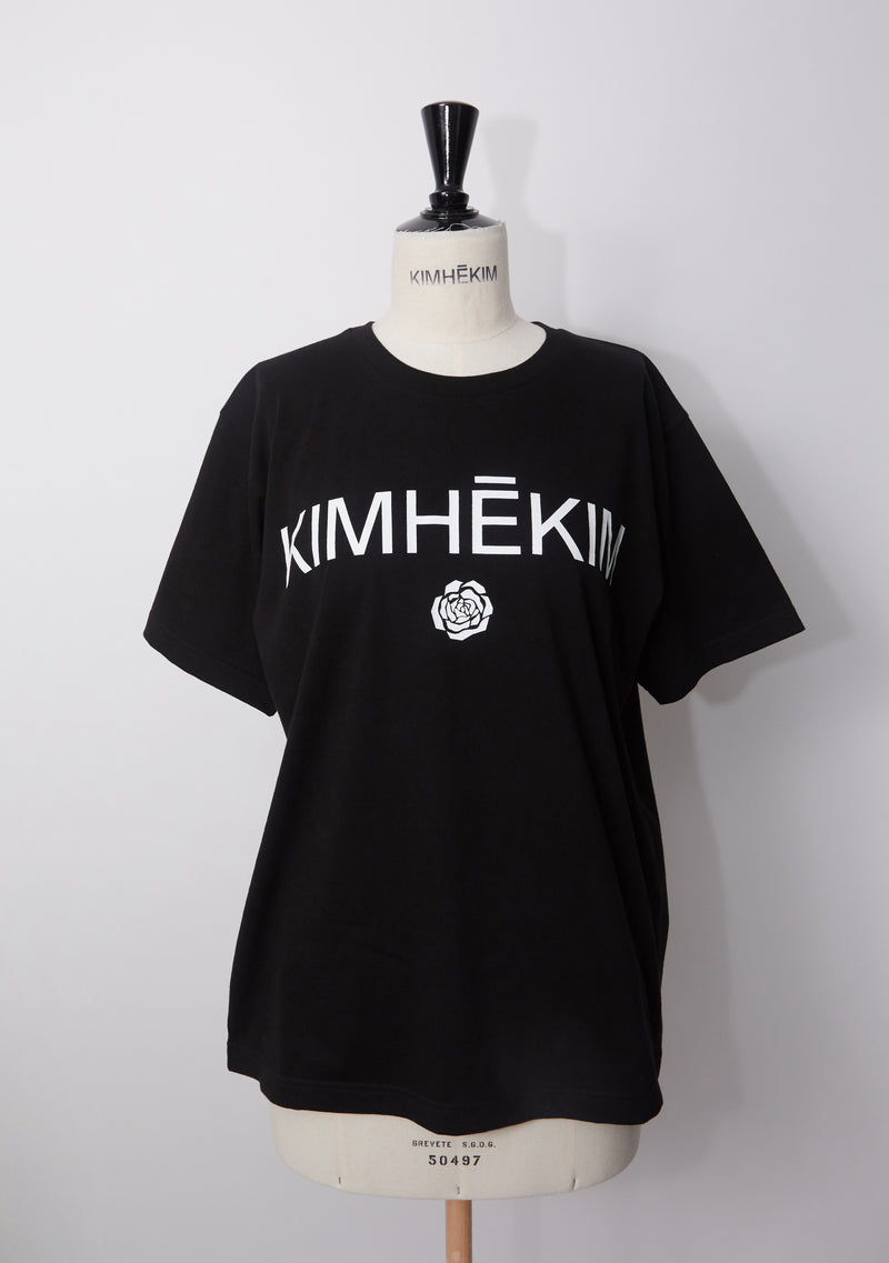 KIMHEKIM ROSE T-SHIRTS BLACK