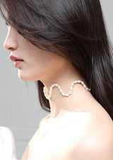 SCHO Ariel Rice Pearl Necklace