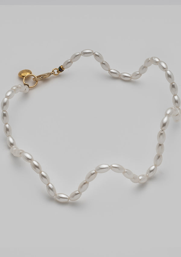 SCHO Ariel Rice Pearl Necklace