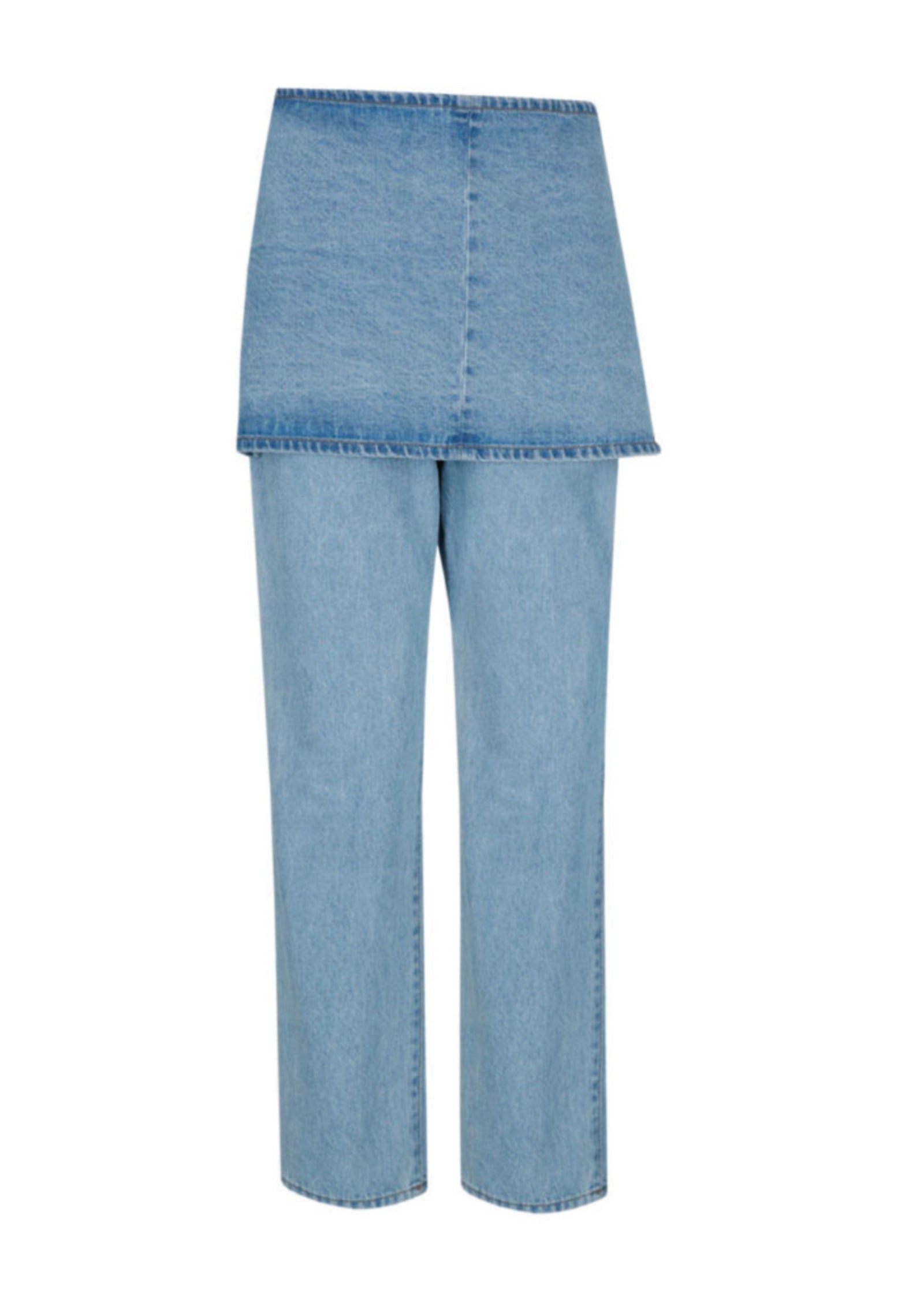 KIMHEKIM DENIM WRAP PANTS – UNO SHOWROOM